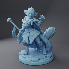 Kizi the Tabaxi Cleric ( Tabaxi Sorcerer / Katari Warlock / Cat Feline Mage / Wizard / Druid )