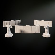 Sci-Fi Barrier and Gun Set