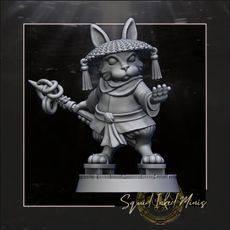 Master BunBun Harengon Bunny Monk
