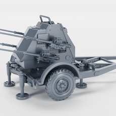 Quad Polsten AA guns (Canada, WW2)