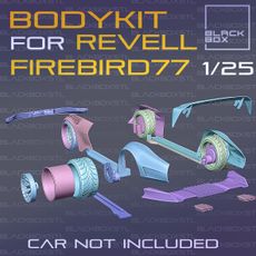 Bodykit for FIREBIRD 77 Revell modelkit 1-25th scale