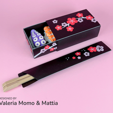 Sushi Kit for Sushi Lovers 🍣🍱🥢✨, Box & Chopsticks