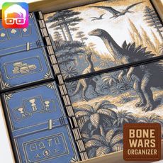 Bone Wars board game organizer by @ammedia3d