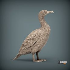 cormorant 3D print model