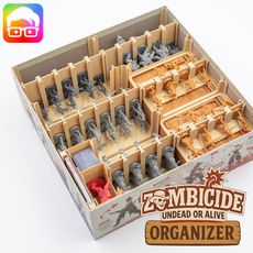 Zombicide Undead or Alive board game organizer by @ammedia3d