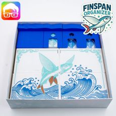 Finspan board game organizer by @ammedia3d