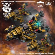 Solar Drifters - Salvagers Battlecruiser (Solar Drift)
