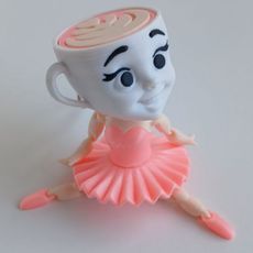 Ballerina Cappuccina – 3D Printable Figurine 🩰