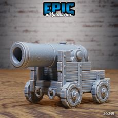 Cannon V1 / Pirate Hideout Environment / Corsair Items / Ship Bandit Decoration / Sea Smuggler Dungeon Equipment / Ocean Area Theme / Water Island Encounter