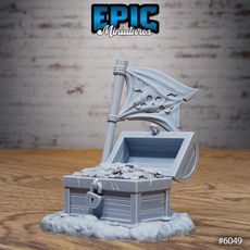 Pirate Treasure V3 / Pirate Hideout Environment / Corsair Items / Ship Bandit Decoration / Sea Smuggler Dungeon Equipment / Ocean Area Theme / Water Island Encounter