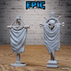 Wall Symbols V1 V2 / Pirate Hideout Environment / Corsair Items / Ship Bandit Decoration / Sea Smuggler Dungeon Equipment / Ocean Area Theme / Water Island Encounter