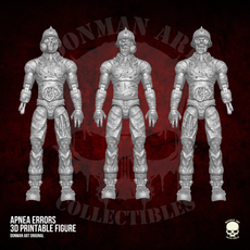 Abnea Error STL Files Full Action figure