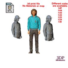 N3 A strange man standing