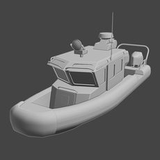 SAFE Boat – 3D Printable Patrol & Rescue Vessel Model