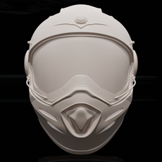 Snowboarding Helmet 3D STL – Printable Winter Sports Helmet