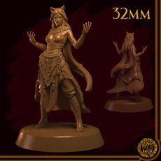 Theya 32mm - Tabaxi Rogue Assassin - Rogue Tabaxi Assassin - Assassin Tabaxi Rogue - Tabaxi Rogue