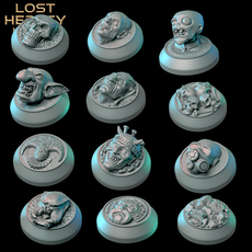 Citadel/GW Swatch Caps for Contrast Paints etc