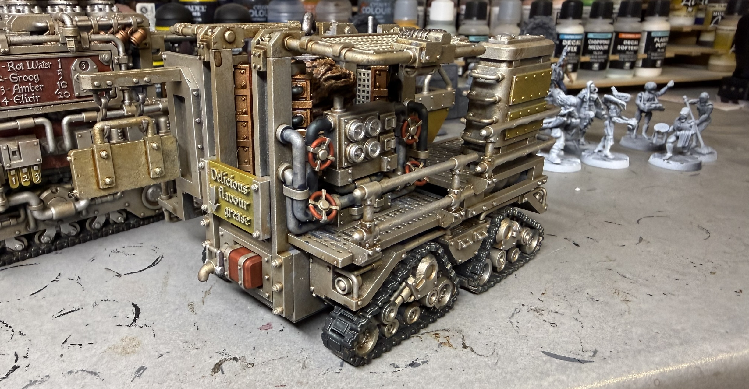3D Print of Kebab Crawler Painted