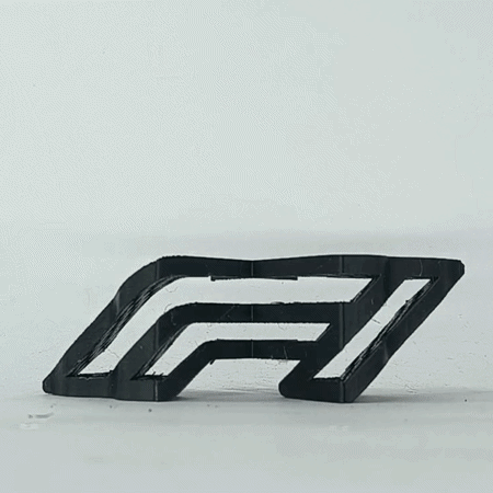 Text Flip - F1 Checker Flags