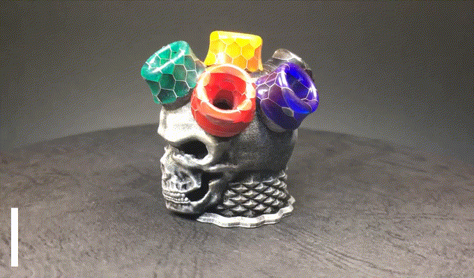 skull drip tip stand