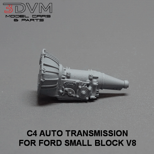 Ford C4 Auto Transmission in 1/24 scale