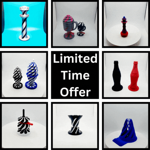 Ultimate Impossible Pass Through Twister Collection – 8 Unique Designs, No Supports Needed!