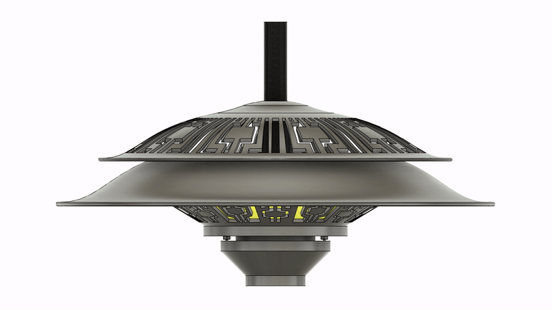 Oga's Cantina Light #2 Prop STL Inspired by Galaxy's Edge Star Wars