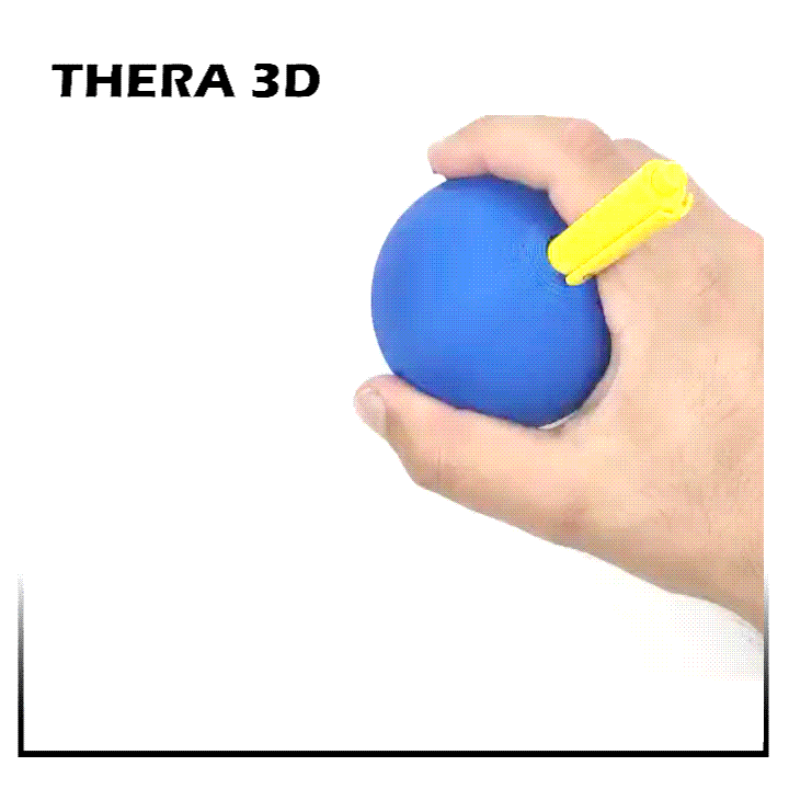 THERA 3D- Ergonomic Writing Sphere (8 cm diameter, 1.2 cm hole)