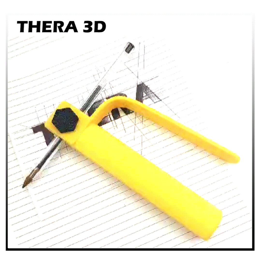 THERA 3D PEN HOLDER WITH MOLDED HANDLE WITH HEATGUN
