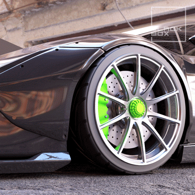 R1S Wheel set Front and Rear 1-64 and 1-24