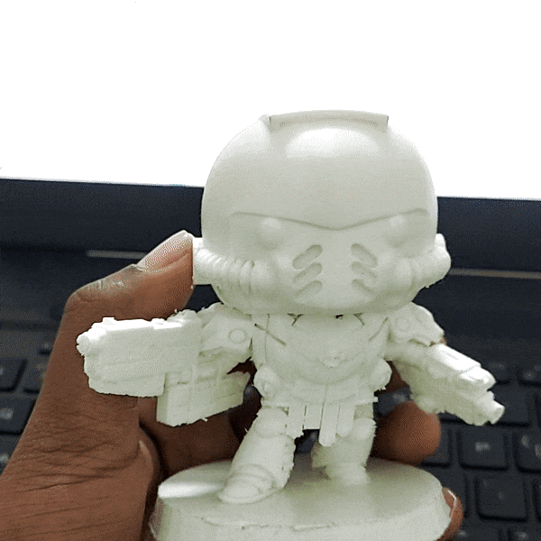 SPACEMARINE 3D MODEL | funko pop | bobblehead | STL file
