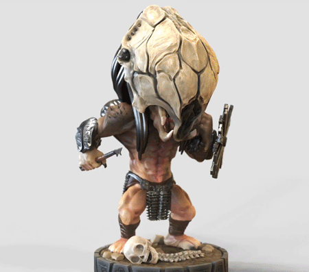 Prey Predator 2022 CHIBI VERSION - CHIBI MONSTER FIGURINE-MONSTER series