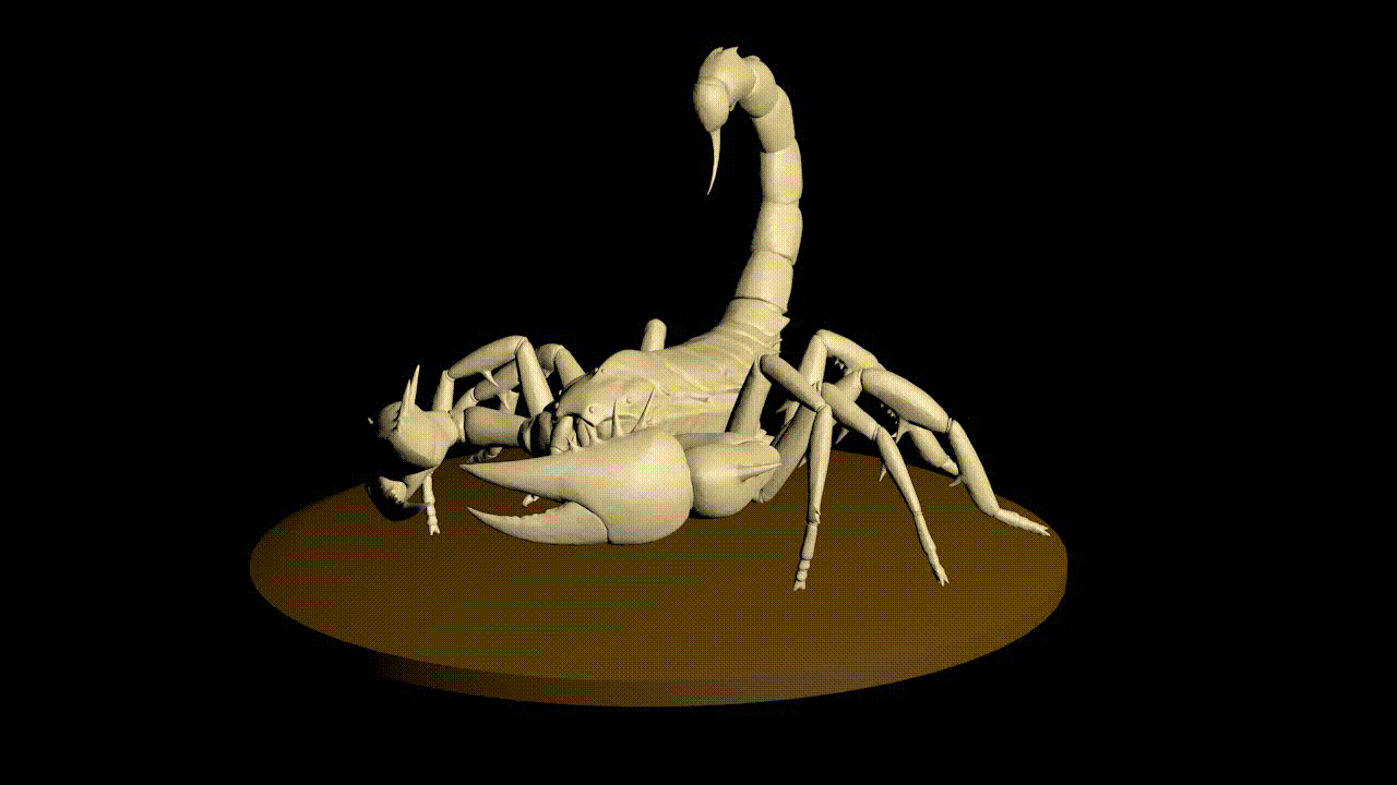 Scorpion inspired by ARK survival evolved