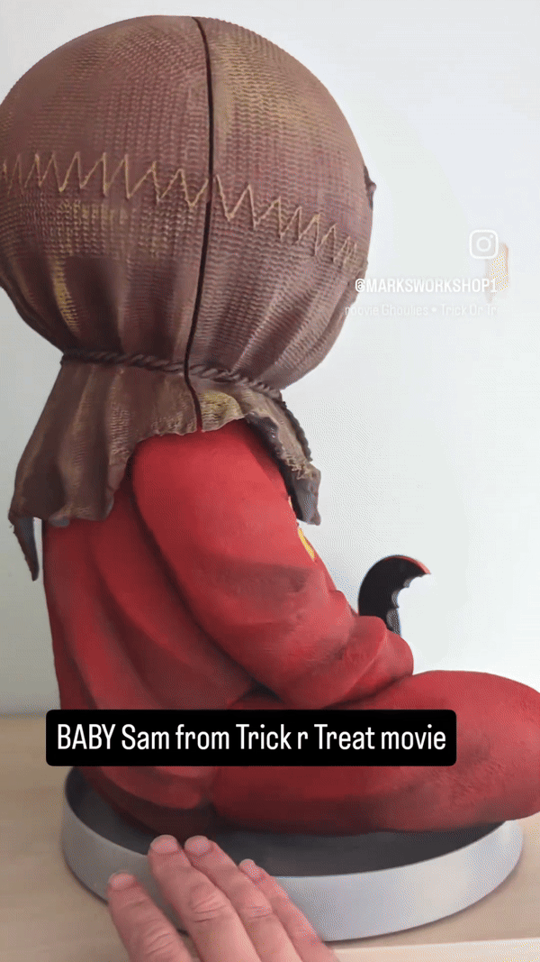 Trick R Treat Baby Sam Halloween Horror Decor Samhain