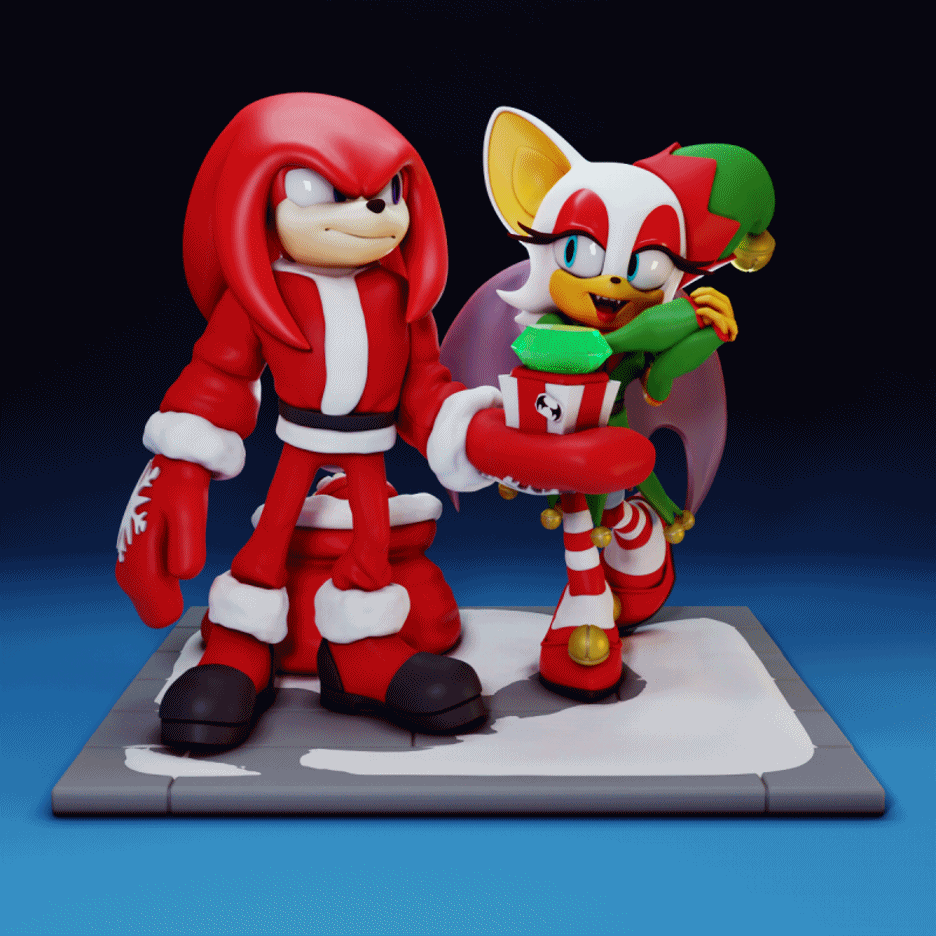 Rouge & Knuckles "Holidays Time" | Sonic The Hedgehog.