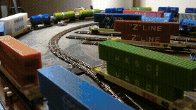 TTX 40' & 53' Well Car w/15 Different Company Logos on Both 40' & 53' Intermodal Shipping Containers
