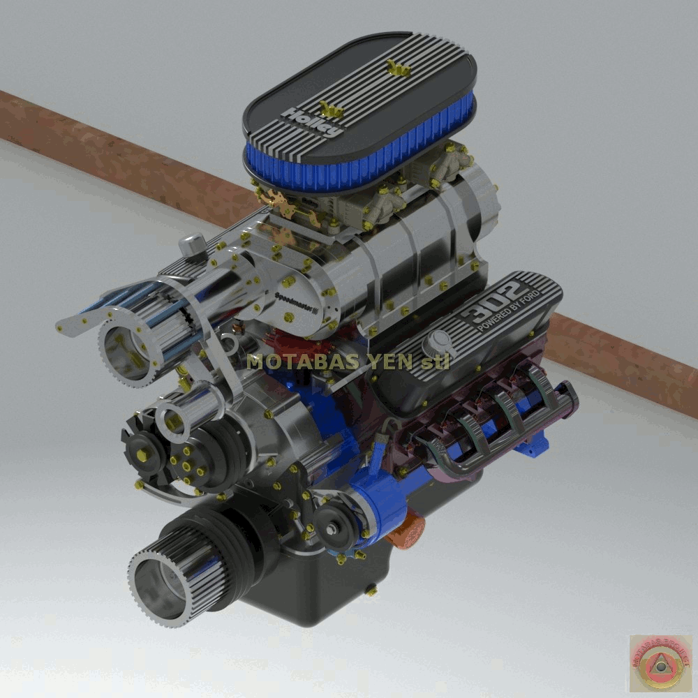 FORD 289 / 302 SPEEDMASTER SUPERCHARGER - ENGINE