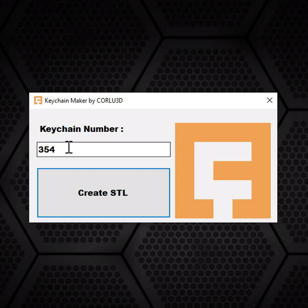 Customizable Keychain Software (Unlimited Combinations)