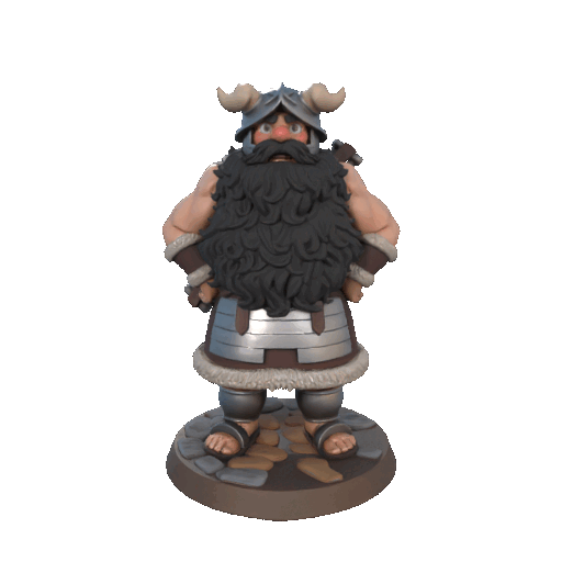 Senshi (Dwarven Cook), Dungeon Meshi / D&D Miniature