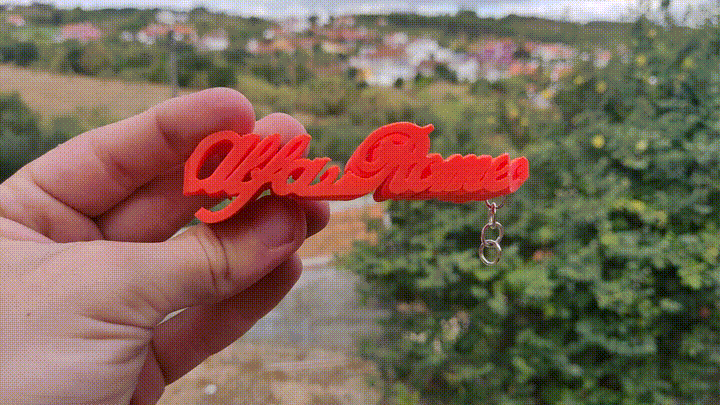 Alfa Romeo 147 - Keychain