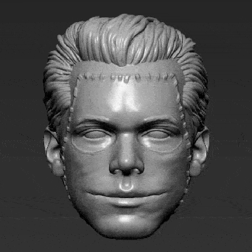 CAMERON MONAGHAN JEROME VALESKA (JOKER) FROM GOTHAM SERIES 3D HEAD MCFARLANE AND FONDJOY