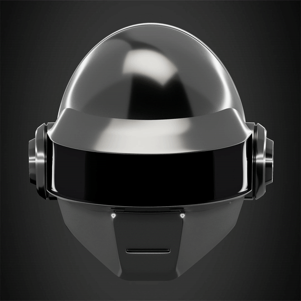 Daft Punk Thomas Bangalter Silver Helmet