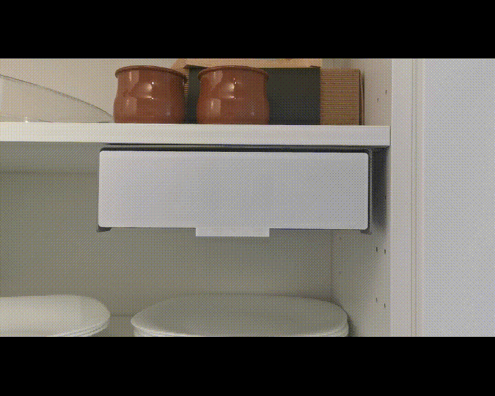 Space-saving spice rack for more order in the kitchen