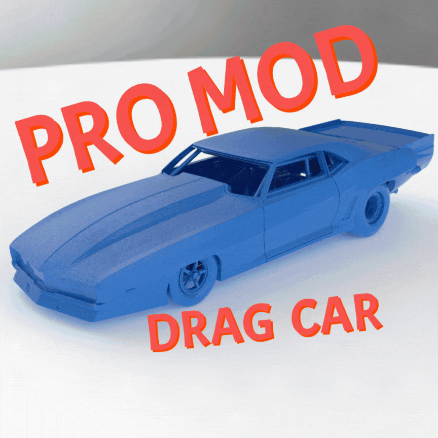 STL CAMARO 1969 PRO MOD DRAG CAR