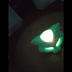 3D Model - Cat-Shaped Candle Holder Design (STL File)