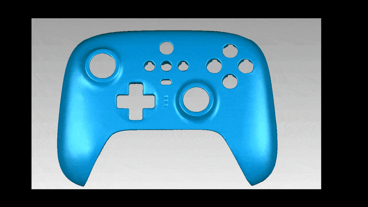 8Bitdo Ultimate Controller, Faceplate, and Charger Stand (Raw Scan)