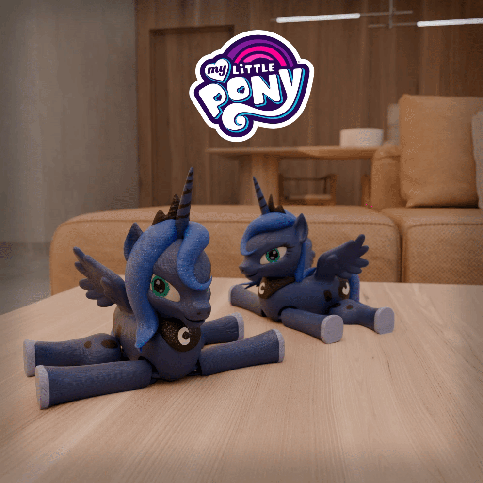 MY LITTLE PONY LUNA UNICORN FLEXI