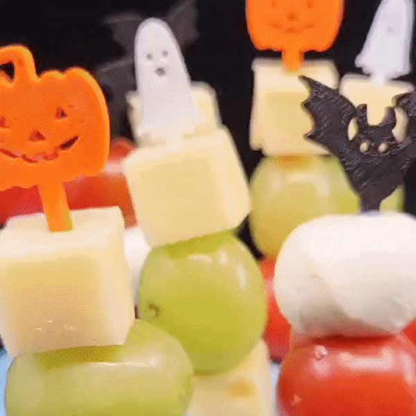 COCKTAIL PICKS HALLOWEEN EDTION Ghost Pumpkin Bat