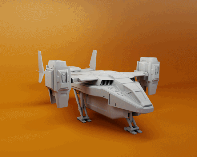 SOLDIER DROPSHIP | HELLDIVERS 2 | 3D PRINTABLE