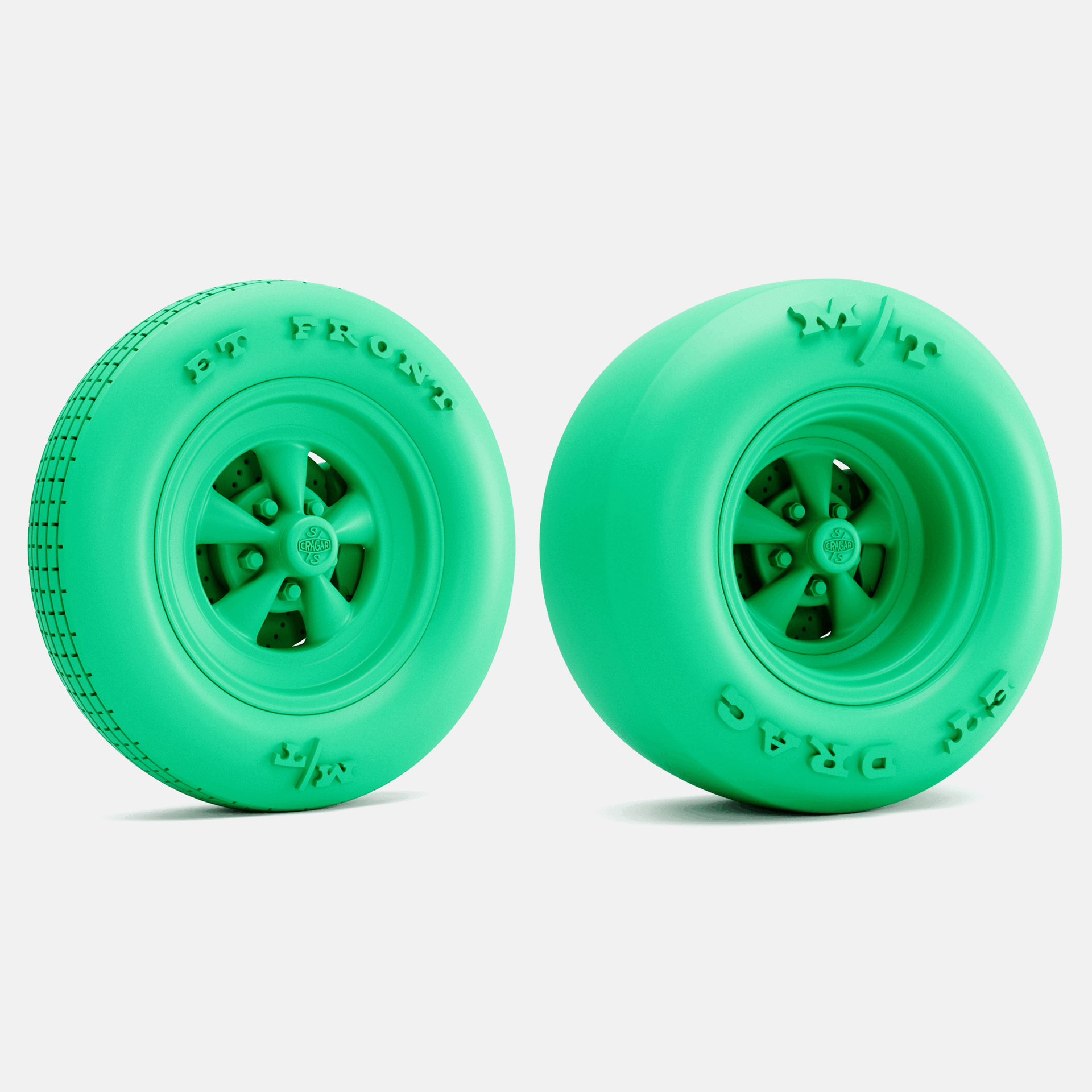 15x4 & 15x10 Cragar SS Wheels, M/T ET Tires, and Brake Set